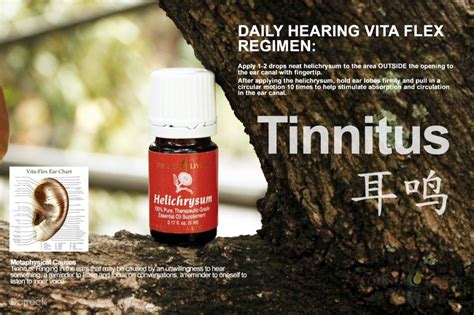 Vertigo refers to any spells of dizziness that can either be temporary or ongoing. s-Tinnitus | Essential Oils ~ Young Living! | Helichrysum ...
