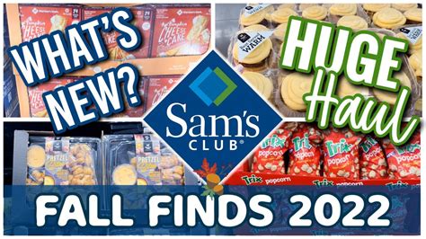 New Sams Club Shop With Me Haul Whats New At Sams Club Fall