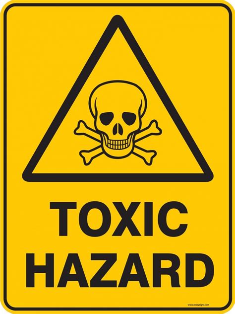Warning Sign Toxic Hazard Ready Signs Clipart Best Clipart Best