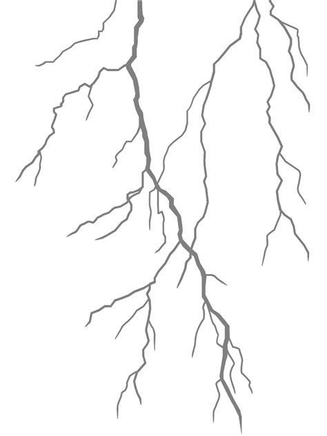 Lightning Silhouette Free Vector Silhouettes