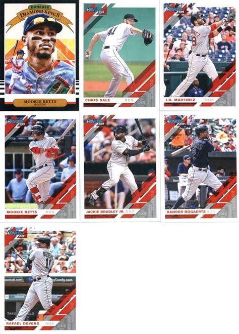 Amazon Com Donruss Baseball Boston Red Sox Team Set Of Cards