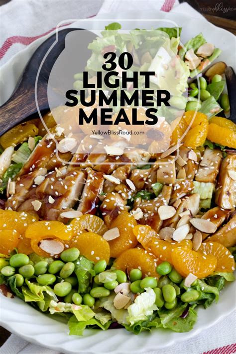 30 Light Summer Meals Perfect For Al Fresco Dining