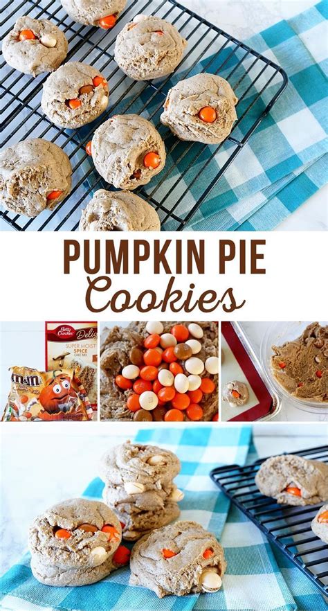 Pumpkin Pie Cookies Recipe Pumpkin Pie Cookies Pumpkin Pie Cake