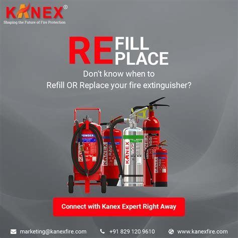 Refill And Replace Dont Know When To Refill Or Replace Your Fire Extinguisher Fire