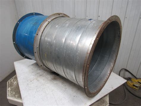 If you have a paint spray booth you know paint gives off voc's that pose a fire hazard and create health and environmental problems. BINKS 30-240-8 24" Paint Booth Exhaust Fan Tubeaxial W ...