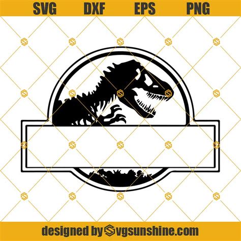 Your Own Custom Jurassic Park Vector Filejurassic Park Personalized