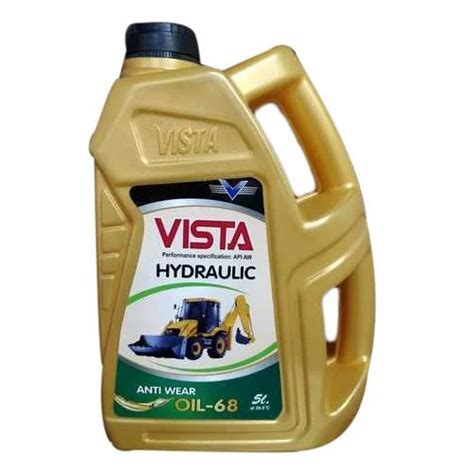 68 Vista Hydraulic Oil Packing Size 5 Ltr At Rs 72litre In New Delhi