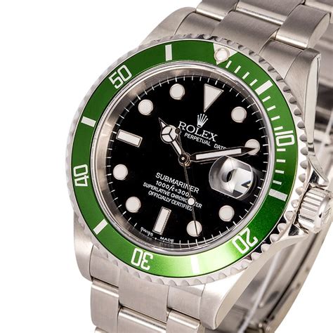 The average price of a rolex 126610lv on the private sales market is $20,087, while you can expect to pay $20,892 from a gray market dealer. Rolex Submariner Green Anniversary 16610T