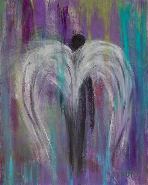 Angel Wings Painting By Anthony Trott Fine Art America