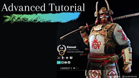 For Honor KENSEI Guide Advanced Tutorial How To Play As KENSEI