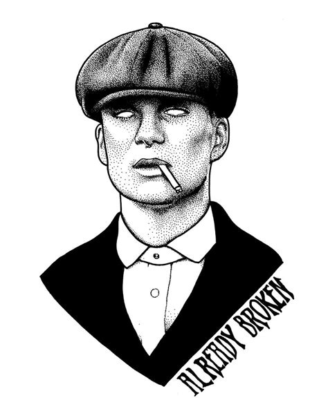 Tommy Shelby Print Etsy