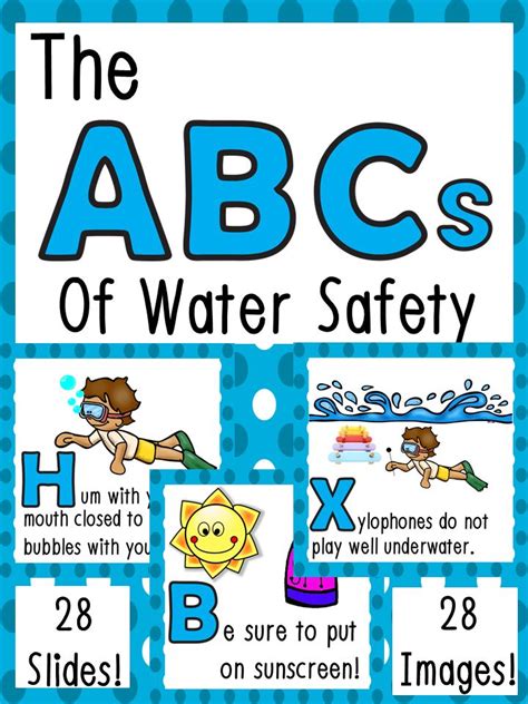 Water Safety For Kids Worksheets