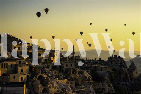 Sunrise Over Cappadocia Wallpaper Happywall