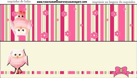 Pink Owls Free Printable Candy Bar Labels Oh My Fiesta In English