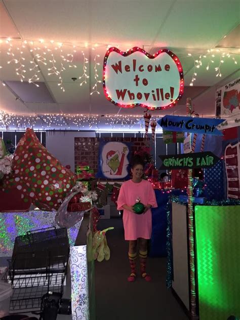 Magic wall children touch screen play kiosk at doctors waiting room. Whoville office decorating | Office christmas decorations ...