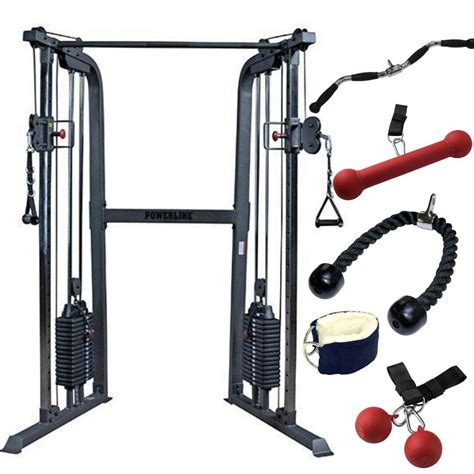 Body Solid Powerline Functional Trainer Pft100 Home Gym Package