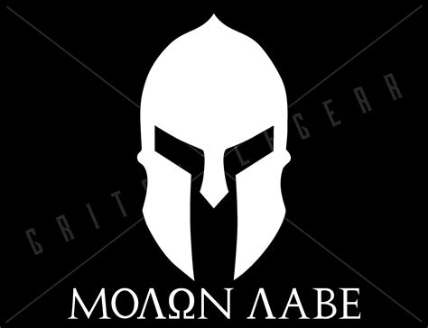 Molon Labe Come And Take It Vinyl Decal Grit Style Gear Gritgear