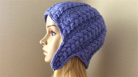 How To Knit A Braided Ear Flap Hat Lilus Handmade Corner Video 110