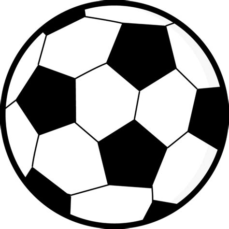 スポーツ サッカーボール（モノクロ） 無料イラスト・PowerPointテンプレート配布サイト【素材工場】