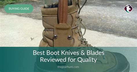 10 Best Boot Knives And Blades Reviewed In 2020 Thegearhunt