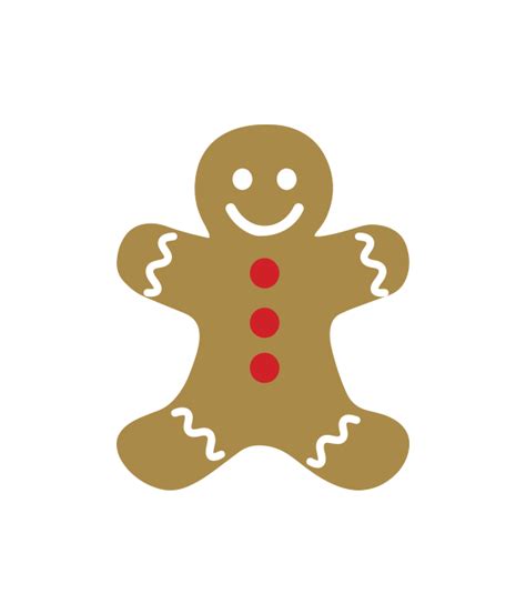 Gingerbread Man SVG File - Chicfetti