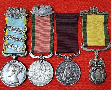 British Army Crimean War Medals Sergeant Major Stewart Heavy Brigade