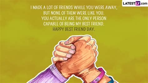 National Best Friends Day 2023 Quotes Whatsapp Messages Wishes Images And Hd Wallpapers To