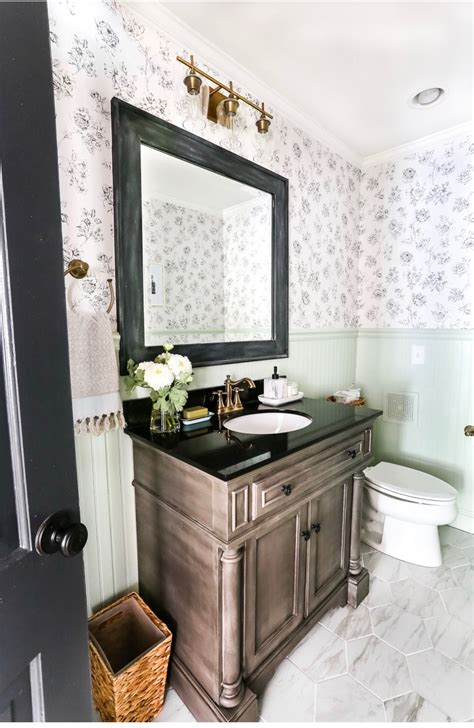 Pin By Ellen Hutchings On Home Decorating Ideas Modern Powder Rooms