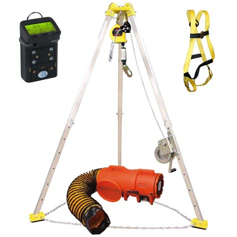 All In One Complete Confined Space Rescue Kit With G450 Monitor Rescu