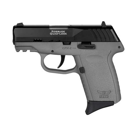 Sccy Cpx 2 Gen 3 Dao Semi Auto Polymer Compact 9mm 31 Stealth Gray