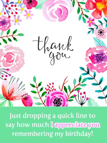 Emotional thank you messages for birthday wishes. Pin on Thank You Cards for Birthday Wishes