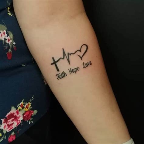 Top 91 Faith Hope Love Tattoo Ideas 2021 Inspiration Guide