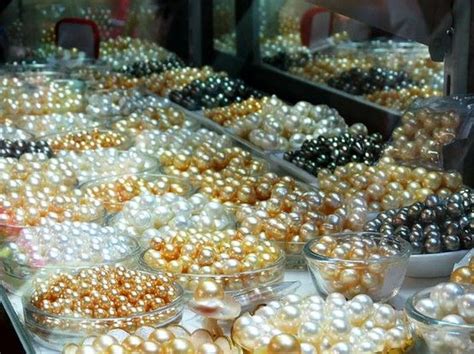 Lonely planet photos and videos. Myanmar pearls in gold silver white and black from Bogyoke ...