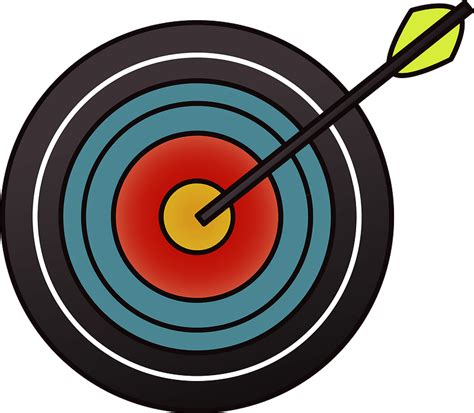 Bullseye Shooting Target Arrow Archery Clip Art Target Png Free Hot