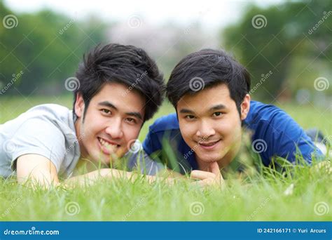 They Share A Love Of The Outdoors Cute Young Gay Asian Couple Smiling