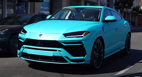 Does This Turquoise Wrap Do Justice To The Lamborghini Urus