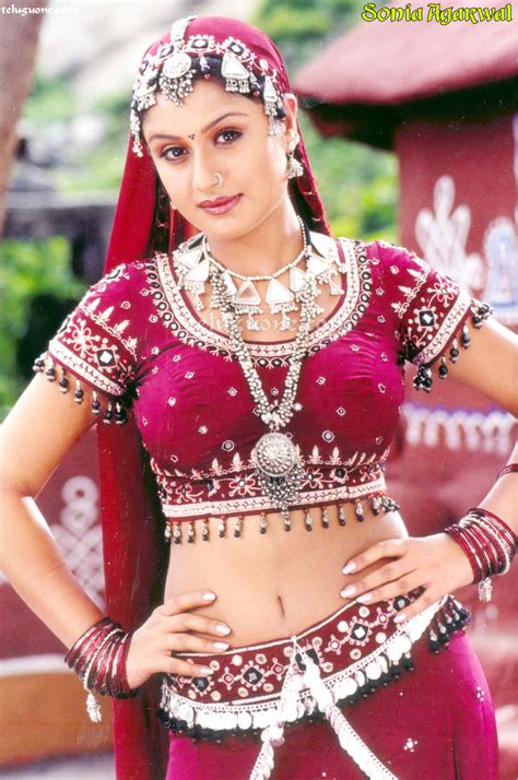 Sonia Agarwal Hot Navel Show Hq Picture Gallery Image Tamil South