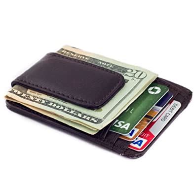 The money clip with card holder will easily fit in your front or back pocket comfortably with little to no outward visibility. Goson® Leather Money Clip & Credit Card Holder - Top Grain Cowhide Leather only P&P Inc. at ...