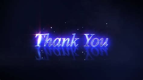 Animation Of Thank You Glitch Blue Flickering Text 22749166 Stock Video