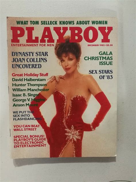Mavin Playbabe Magazine December Playmate Terry Nihen Joan Collins Nude