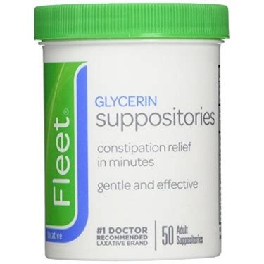 It can also be used as a humectant, or softening agent, as it is used in cakes, candies, meats and. Glycerine Suppositories reviews in Misc - ChickAdvisor