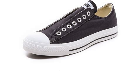 Habe nahezu ungetragene converse slip on sneakers in gr. Converse Chuck Taylor Slip On Sneakers in Black for Men | Lyst