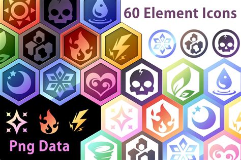 Element Icons 2d Gui Unity Asset Store