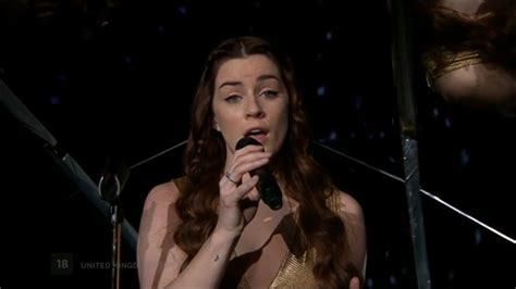 Where Did The Uk Come In Eurovision Lucie Jones Wows Crowds Getting
