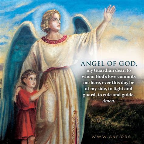 The Holy Guardian Angels Feast October 2 Angel Prayers Angel