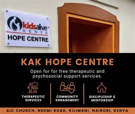 The Hope Centre Is Now Open To The Kids Alive Kenya