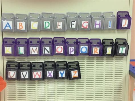 Magnetic Letter Storage Classroom Organisation Magnetic Letters