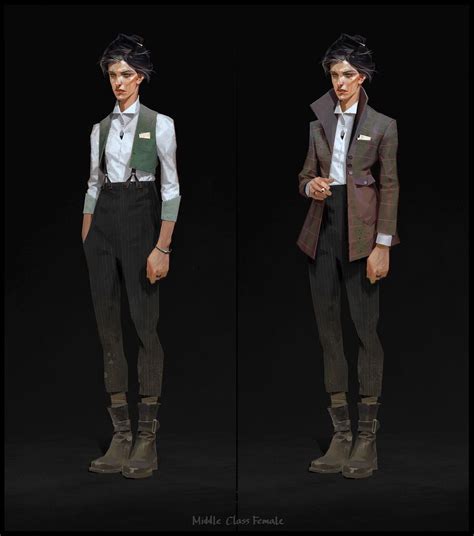 Artstation Concept Art For Dishonored 2 Sergey Kolesov Character Costumes Rpg Character