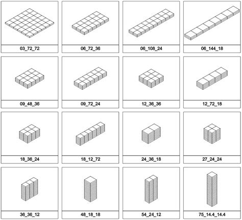 Modular Definition Of 16 Orthoedric Building Shapes Download