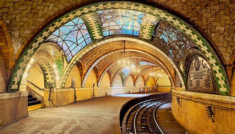 The Beautiful Ghost Station Of The New York Subway That Was Designed By